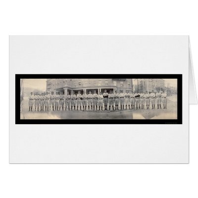 Brooklyn Baseball NY Photo 1911 Greeting Cards by lc_panoramicphotos