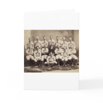 Brooklyn Baseball Team, 1889 Greeting Card