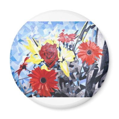 Brooklyn Bouquet Magnets by SashaHarrisonArt