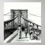 Brooklyn Bridge - 1899 Poster posters