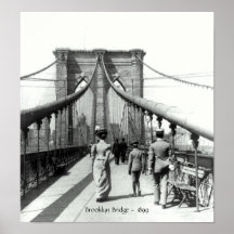 Brooklyn Bridge - 1899 Poster