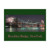 Brooklyn Bridge 2009, Brooklyn Bridge, NewYork postcards