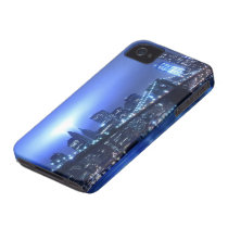 Brooklyn Bridge and Manhattan Skyline At Night Iphone 4 Case