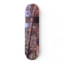 Brooklyn Bridge and Manhattan Skyline, NYC Skate Boards