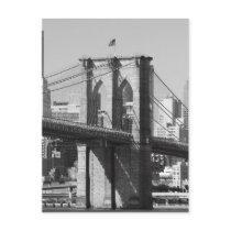 Brooklyn Bridge and Manhattan Skyline Postcards