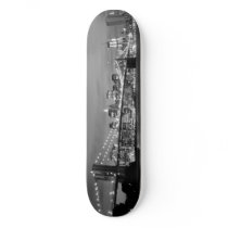 Brooklyn Bridge and Manhattan Skyline Skateboard