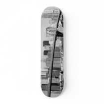 Brooklyn Bridge and Manhattan Skyline Custom Skateboard