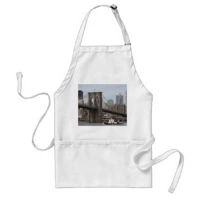 Brooklyn Bridge Aprons by VectorGraphics