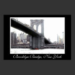 Brooklyn Bridge, art photo poster posters