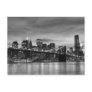 Brooklyn Bridge at Night, New York City Post Cards
