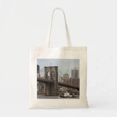 Brooklyn Bridge Canvas Bag