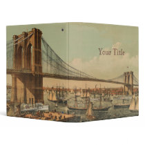 Brooklyn Bridge Vinyl Binders