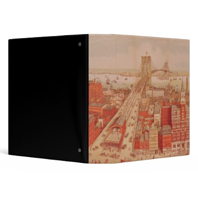 Brooklyn Bridge, c.1883 Binders by bridgemanart