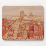 Brooklyn Bridge, c.1883 Mousepad