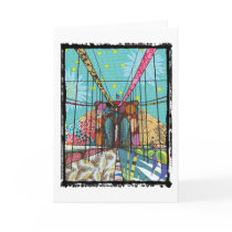 Brooklyn Bridge Greeting Cards