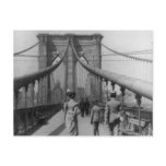 Brooklyn Bridge Crossing Postcards