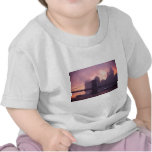 Brooklyn Bridge During Snowstorm T Shirts