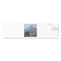 Brooklyn Bridge, East River, circa 1916 Bumper Stickers