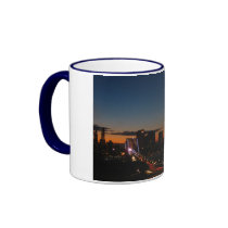 Brooklyn Bridge Fireworks mugs