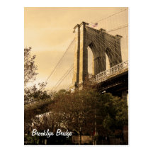 Brooklyn Bridge from Brooklyn Postcards