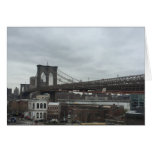 Brooklyn Bridge from the BQE Card