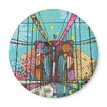 Brooklyn Bridge Refrigerator Magnet