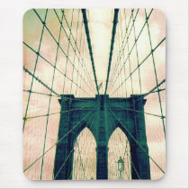 brooklyn bridge mousepads
