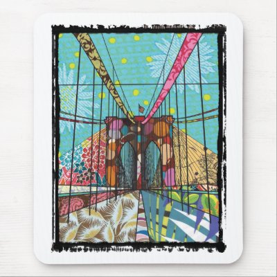 Brooklyn Bridge Mouse Pads by CityRoyalty
