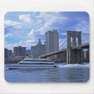 Brooklyn Bridge, Municipal Building Mouse Pad