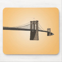 Brooklyn Bridge: New York City: 3D Model: Mousepad by spiritswitchboard Brooklyn Bridge: New York City: 3D Model: Mousepad