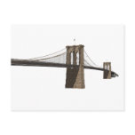 Brooklyn Bridge: New York City: 3D Model: Post Card