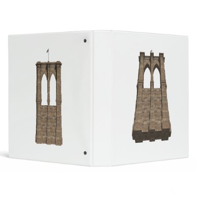 Brooklyn Bridge: New York City: Custom Binder by spiritswitchboard