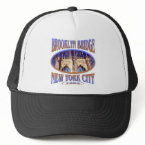Brooklyn Bridge New York Mesh Hat