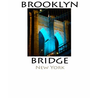 Brooklyn Bridge New York zazzle_shirt