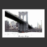 Brooklyn Bridge, NYC, photo poster posters