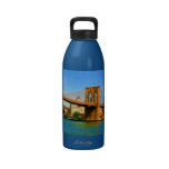 Brooklyn Bridge Painting Drinking Bottle