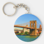 Brooklyn Bridge Painting Keychain