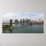 Brooklyn Bridge Panoramic posters