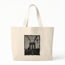 Brooklyn Bridge Photo Tote Bags