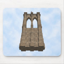 Brooklyn Bridge Pillar: 3D Model: Mousepad by spiritswitchboard Brooklyn Bridge Pillar: 3D Model: Mousepad