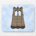 Brooklyn Bridge Pillar: 3D Model: Mousepad