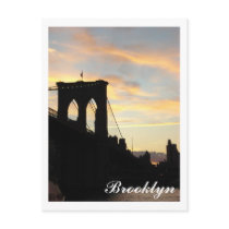Brooklyn Bridge Postcard by jneen277 Brooklyn Bridge Postcard
