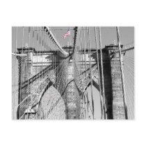Brooklyn Bridge Postcard