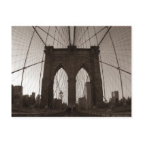 Brooklyn Bridge postcards by AusrinesPhoto Brooklyn Bridge postcards