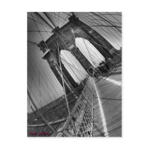 brooklyn bridge post card