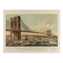 Brooklyn Bridge postcards