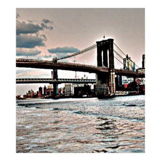 Brooklyn Bridge Poster