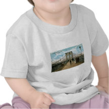 Brooklyn Bridge Promenade, New York City Tshirt