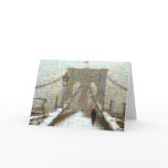 Brooklyn Bridge, Snowy Day cards