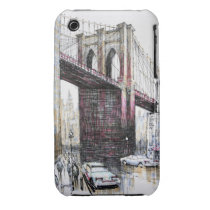 Brooklyn Bridge, USA iPhone 3G/3GS Case-Mate Iphone 3 Covers